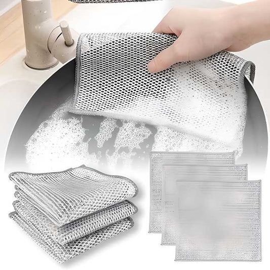 Non Scratch Dish Wash Cloths Pack of 10 at 799 only (Buy 5 Get 5 Free)